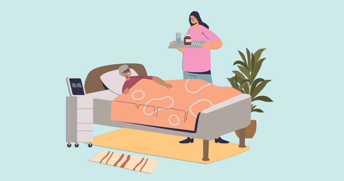 How to help someone recover from a hospital stay