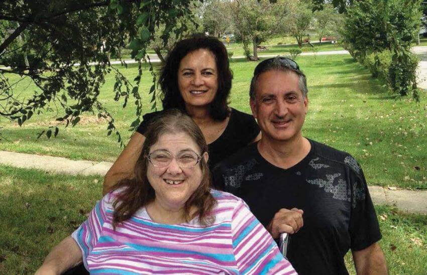 Tamar Heller with her brother and sister, David and Daphne Ron