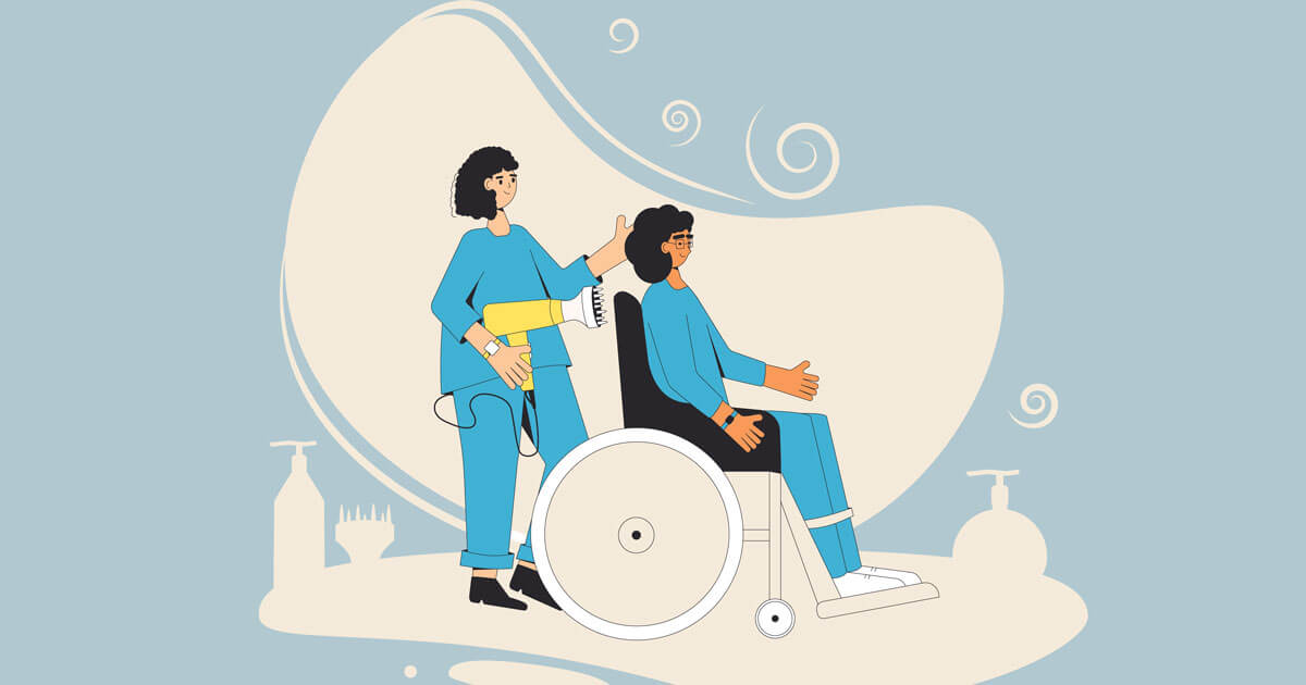 Four tips to make salon visits easier for people with neurologic conditions and disabilities