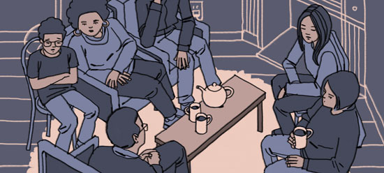 How to share a diagnosis with friends and family