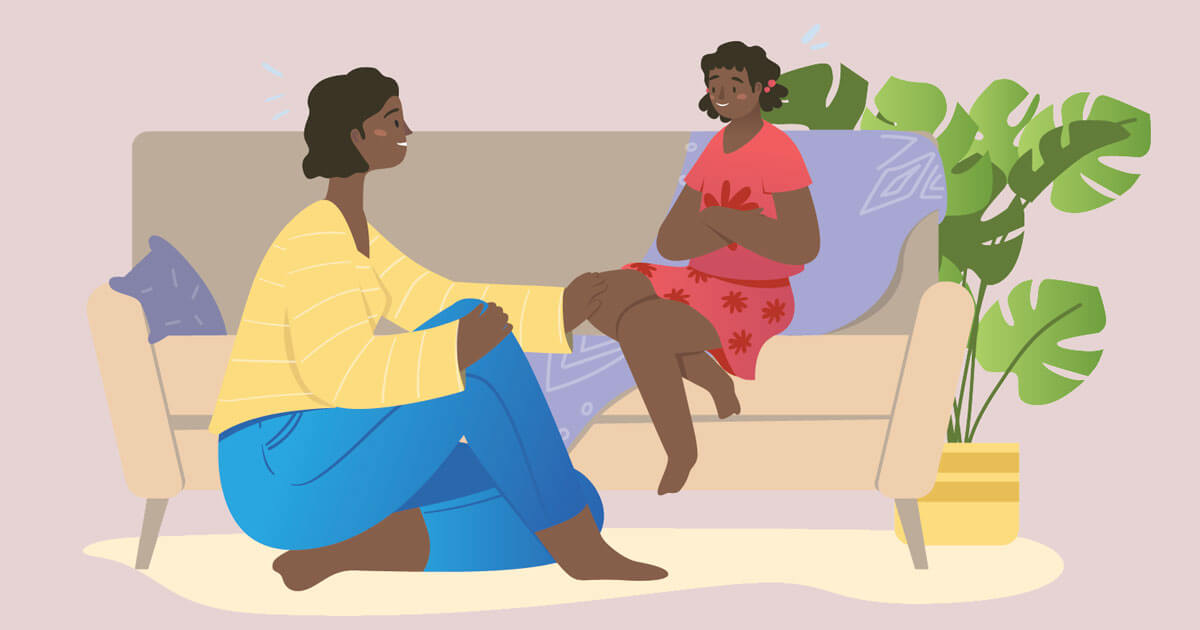 Telling young children a loved one has a neurological disorder
