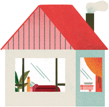 Illustration of a house