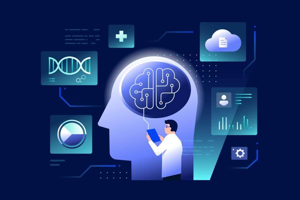 How is AI used in neurological care?