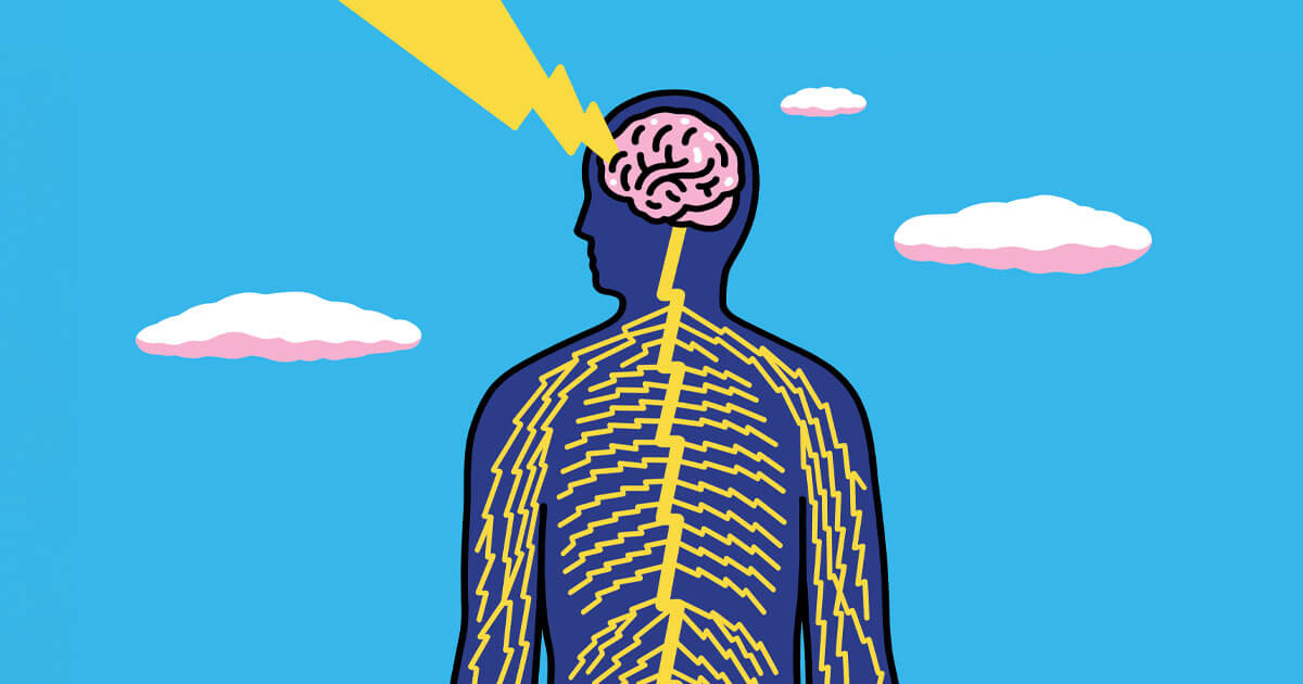 How being struck by lightning affects the brain