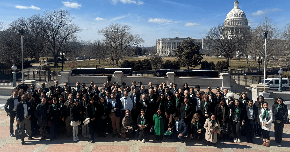 Neurologists advocate for patients on Capitol Hill to protect telehealth, brain research, and more
