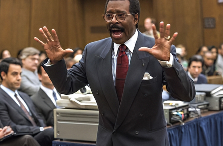 Courtney B. Vance as OJ Simpson giving his Emmy Award Winning performance for The People vs. OJ Simpson.
