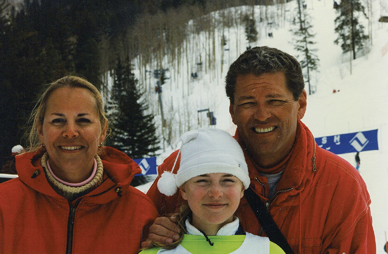 Vonn at the Junior Olympics