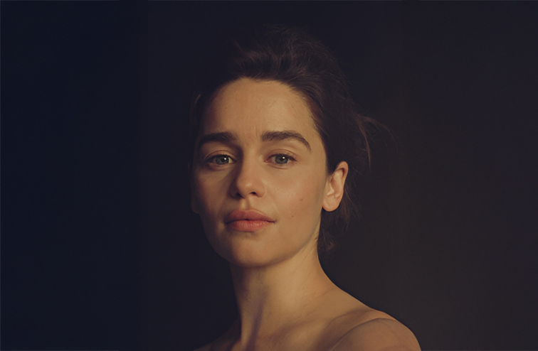 Emilia Clarke photographed for her profile in The New Yorker.