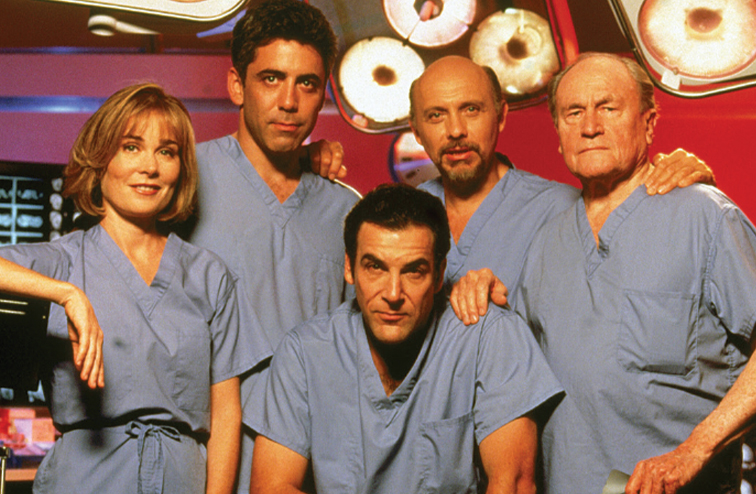 The cast of Chicago Hope in 1994