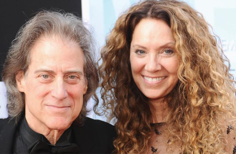 Lewis pictured with his wife, Joyce Lapinsky at HBO's post Emmy reception in 2018.