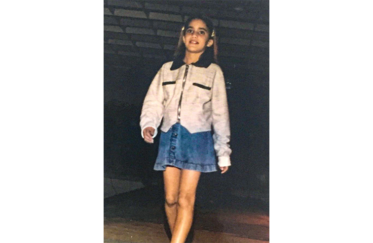 Camila Coelho at age 9