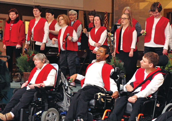 Athens County Community Singers perform carols 