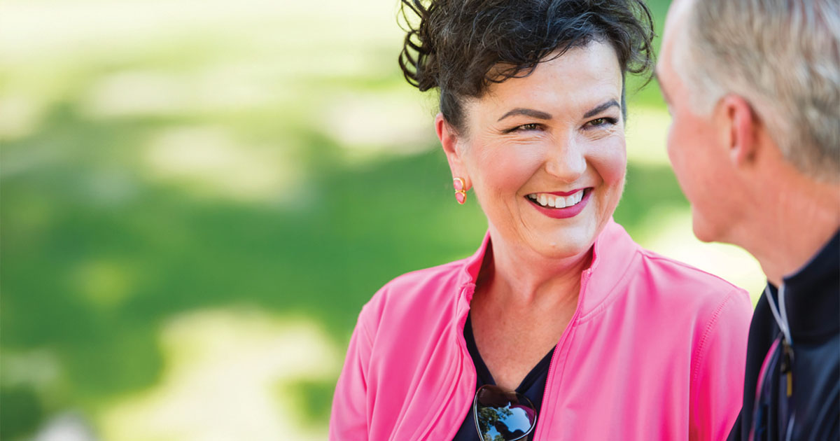 A three-time stroke survivor empowers others