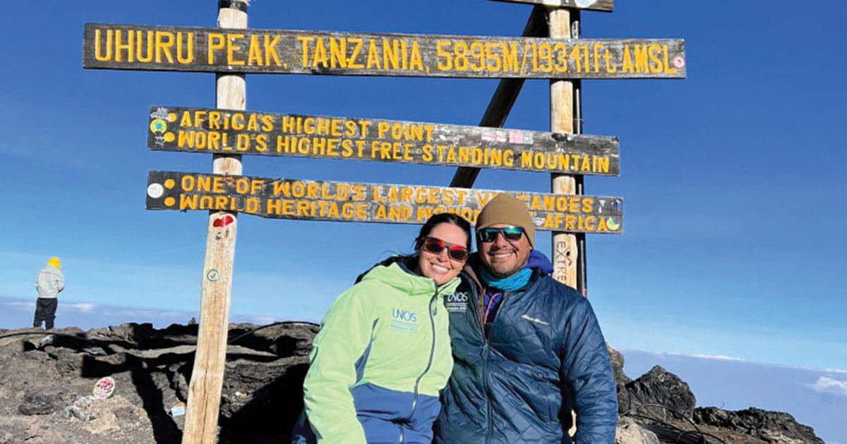 A veteran climbs Mount Kilimanjaro after a traumatic brain injury