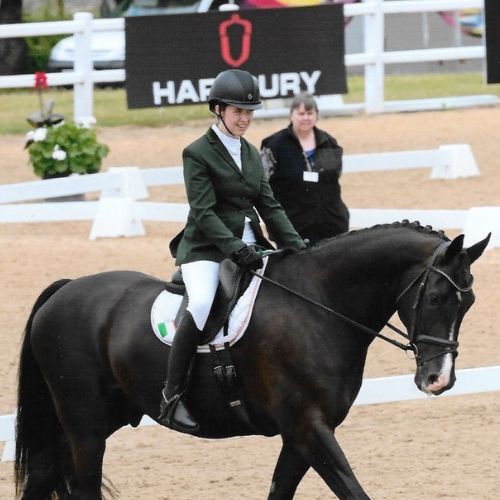 Helen Kearney, a dressage rider and 2021 Paralympic rider.