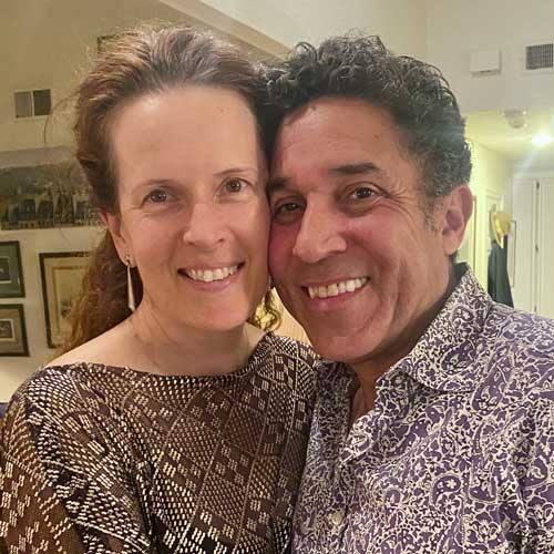 Actors Oscar Nuñez and Ursula Whittaker  