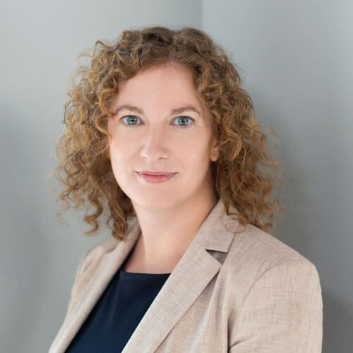 Photograph of Director of Accessibility for the Lincoln Center, Miranda Hoffner