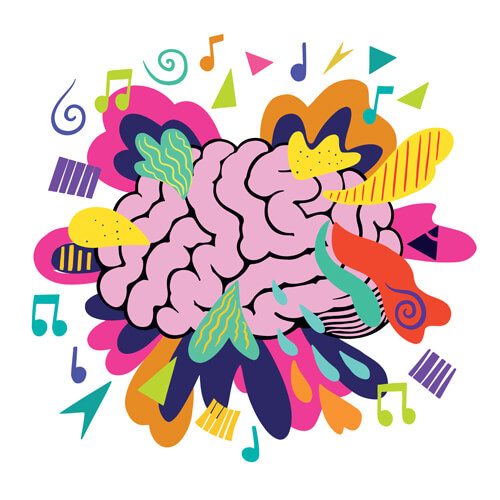 An illustration of synesthesia