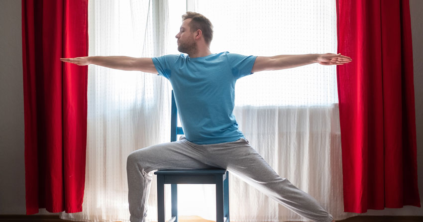 Get fit while you sit with chair exercises