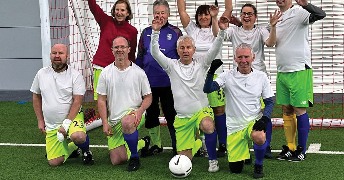 Playing walking soccer may help people with Parkinson's disease
