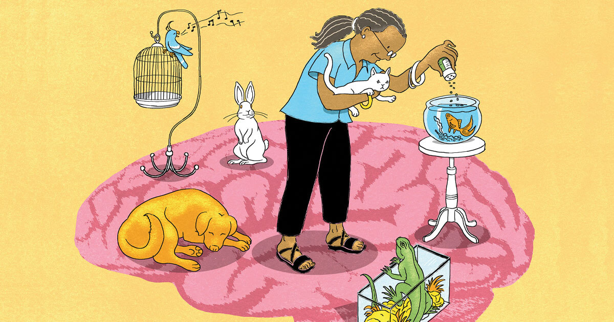 Pets may be good for brain health
