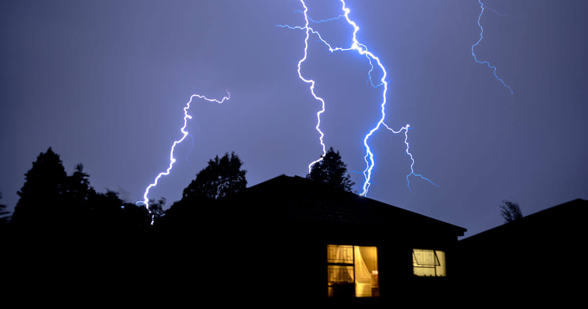 Eight lightning safety tips