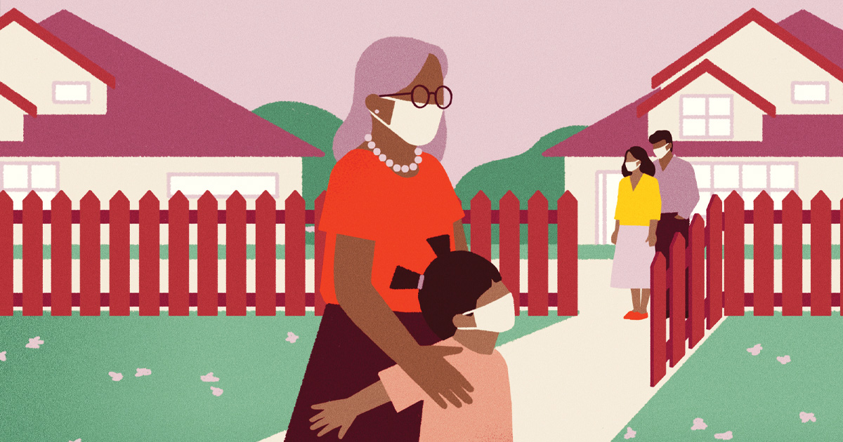 How to hug safely in a pandemic